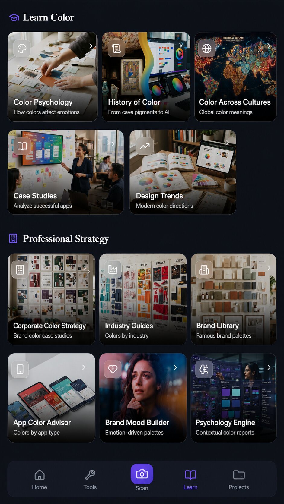 ChromaticPRO color learning and professional strategy libraries
