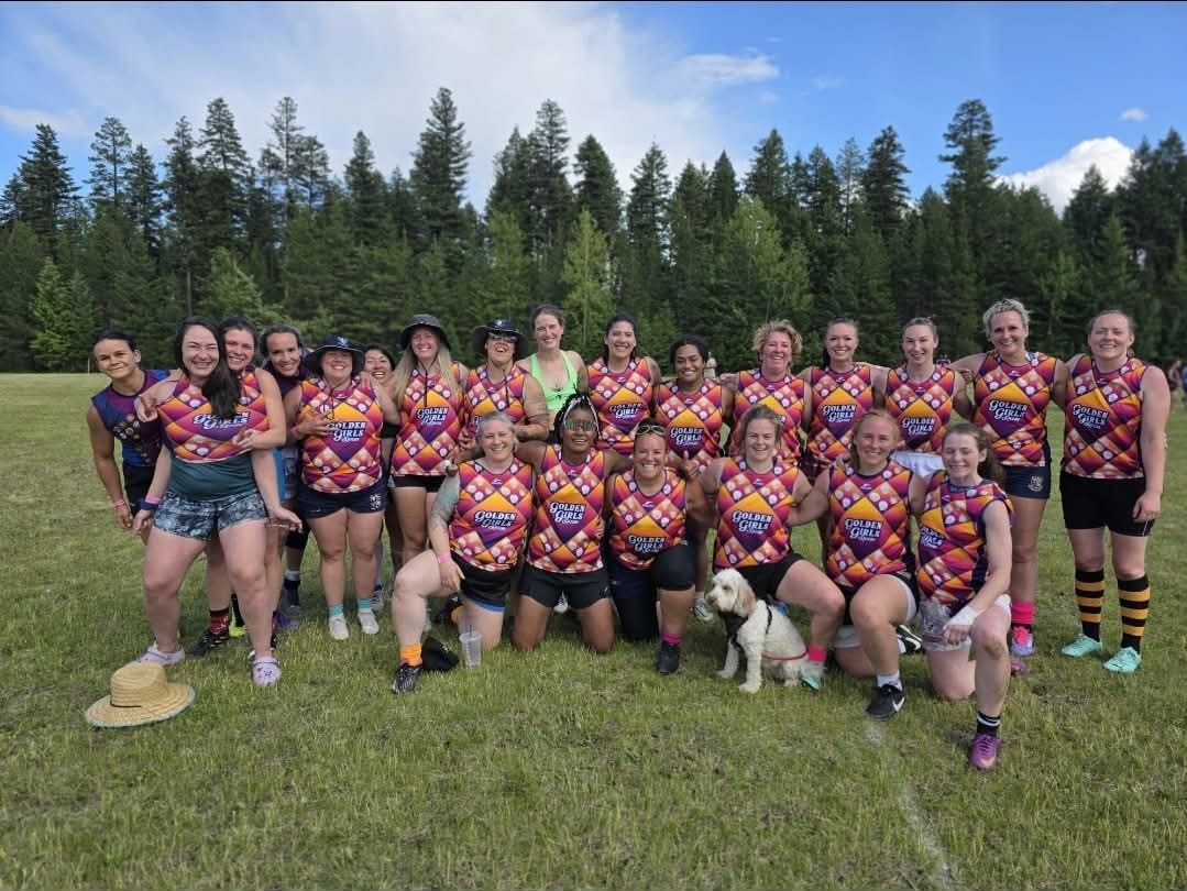 Golden Girls Rugby team group photo