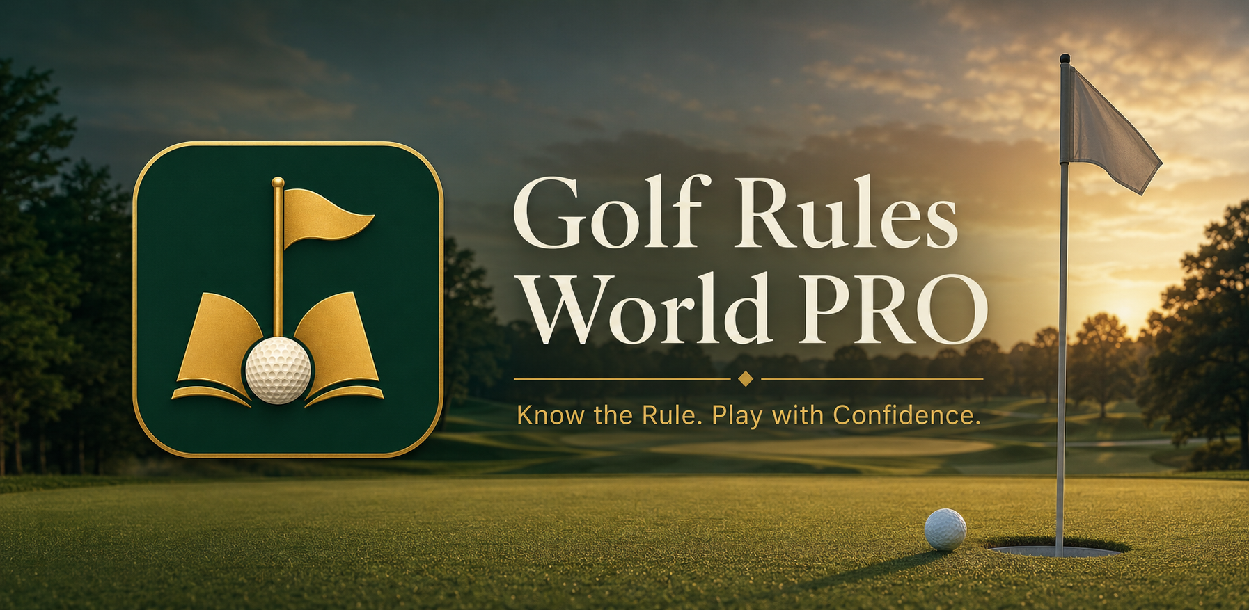 Golf Rules World PRO featured graphic