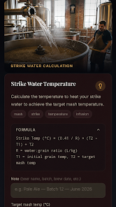 Brewmaster Calculator Hub Google Play screenshot 4