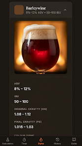 Brewmaster Calculator Hub Google Play screenshot 5