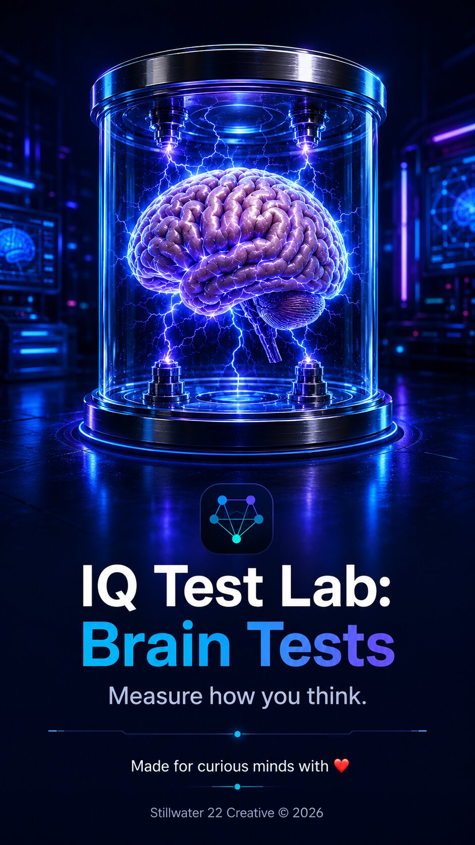 IQ Test Lab opening screen