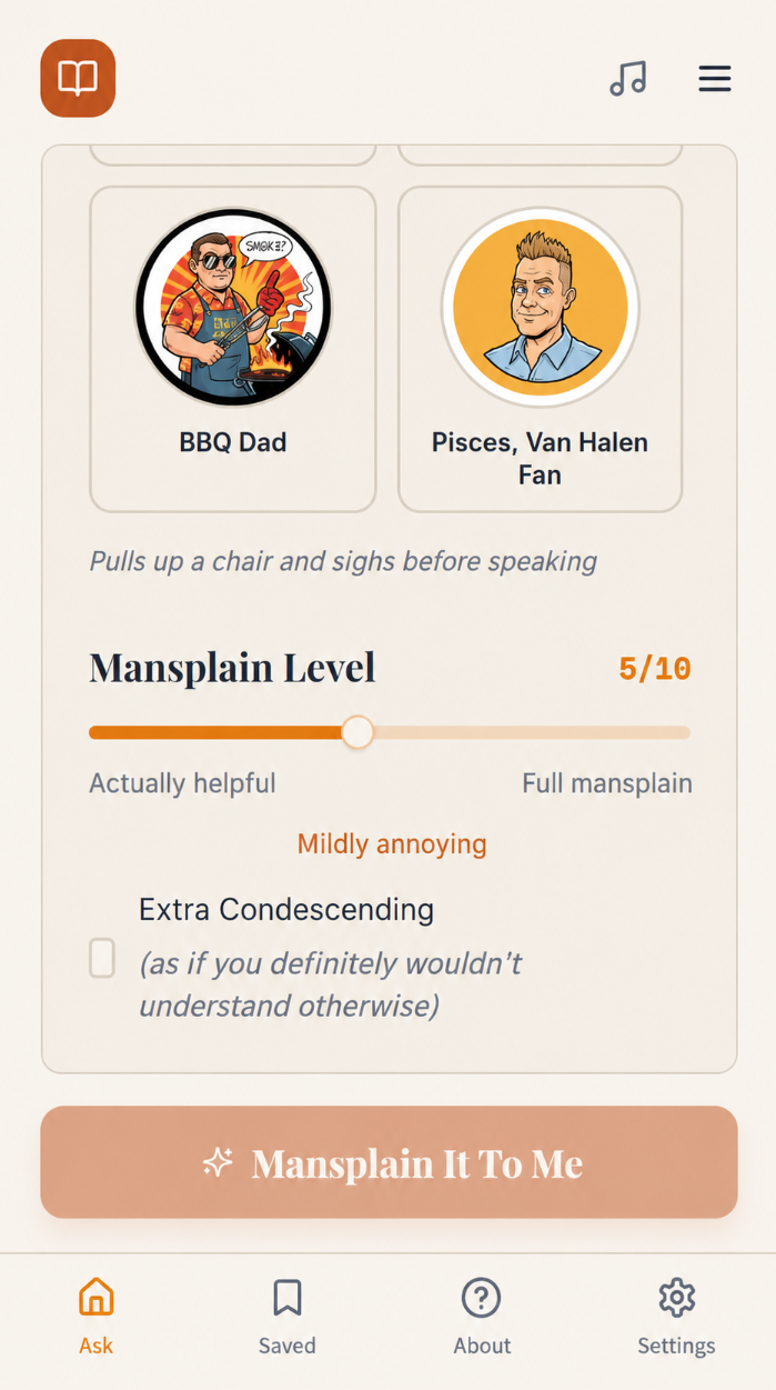 The Joy of Mansplaining screenshot 7
